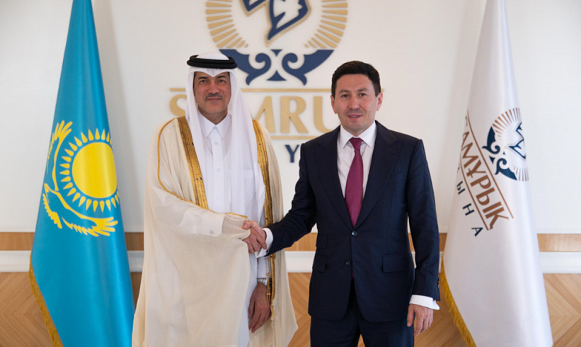 Nurlan Zhakupov, the Head of the Fund, to Have Met with Mr. Ahmad Al-Sayed, Minister of State for Foreign Trade of the State of Qatar